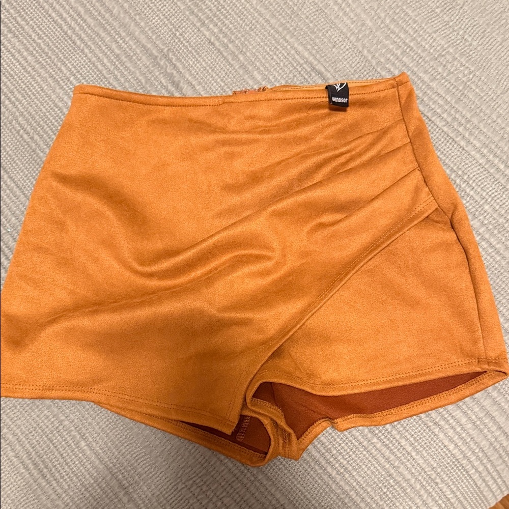 Windsor Vibrant Orange Skorts